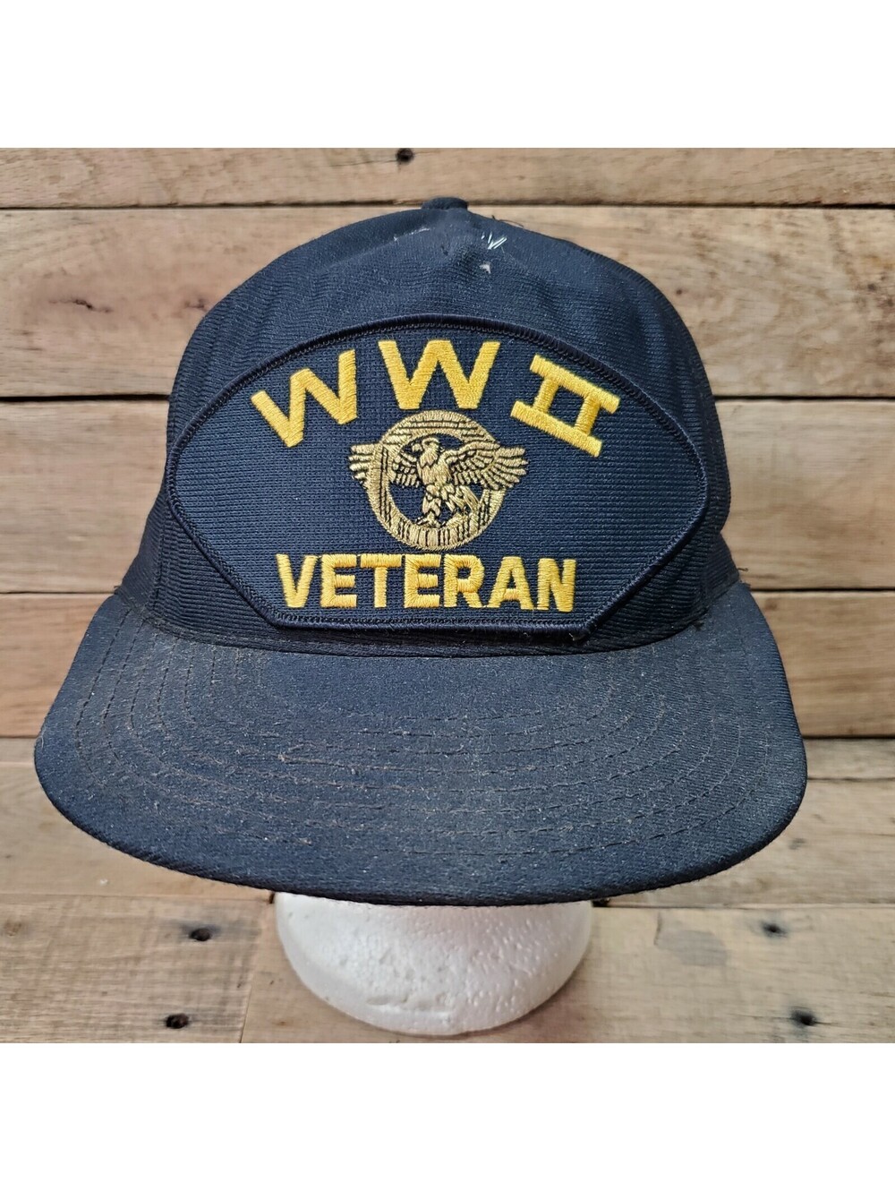 WW2 WWII Veteran USED Hat Baseball Cap Hat